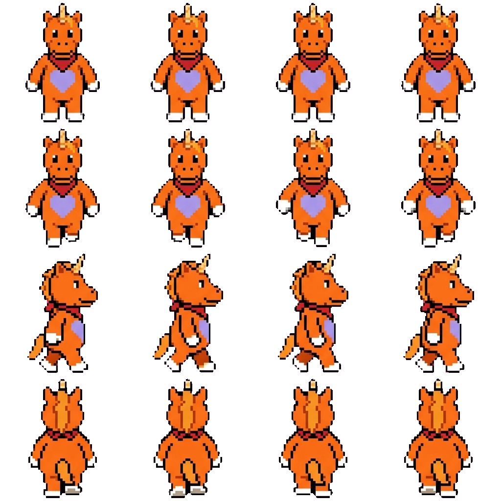 Buddy movement sprite