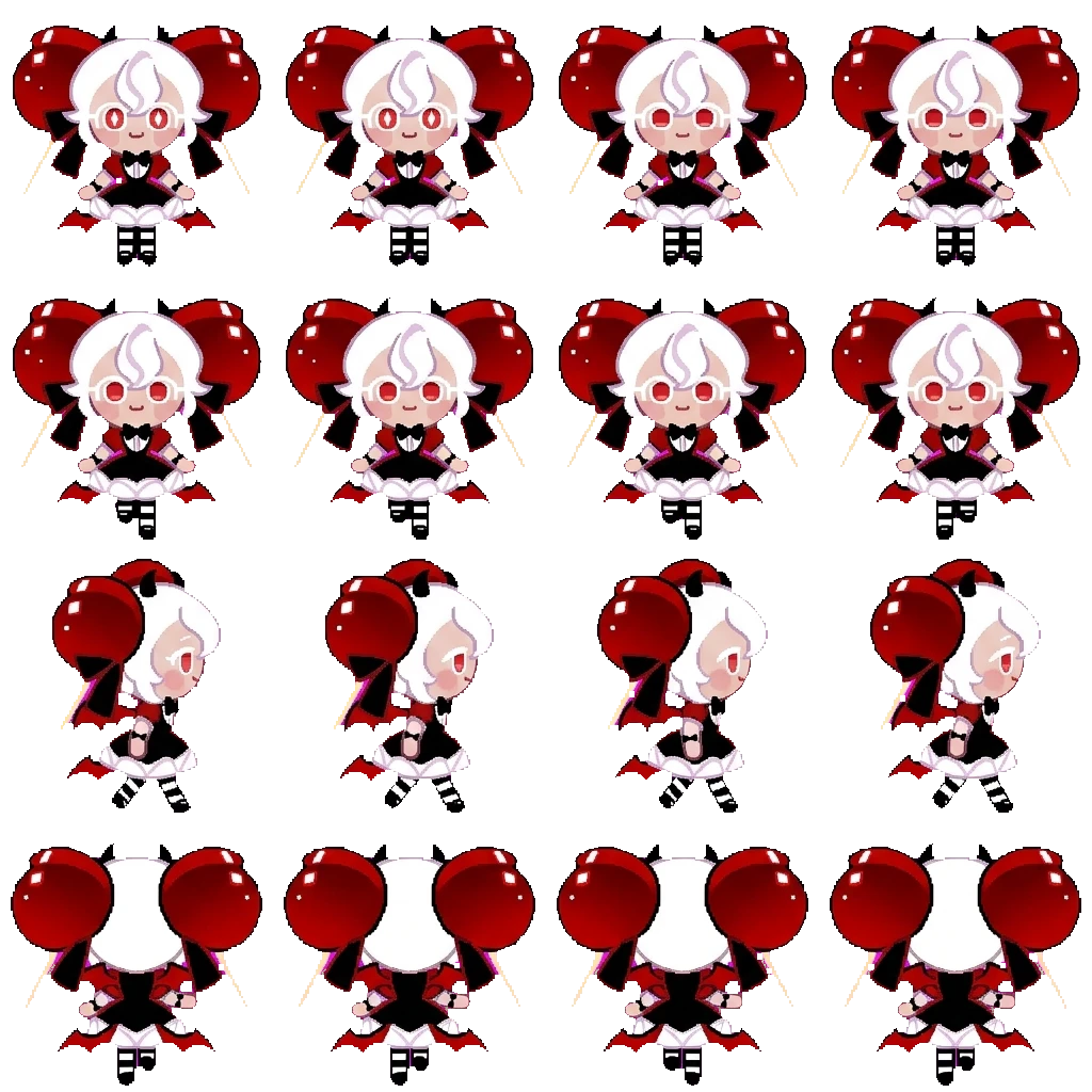 Candy Apple Cookie movement sprite