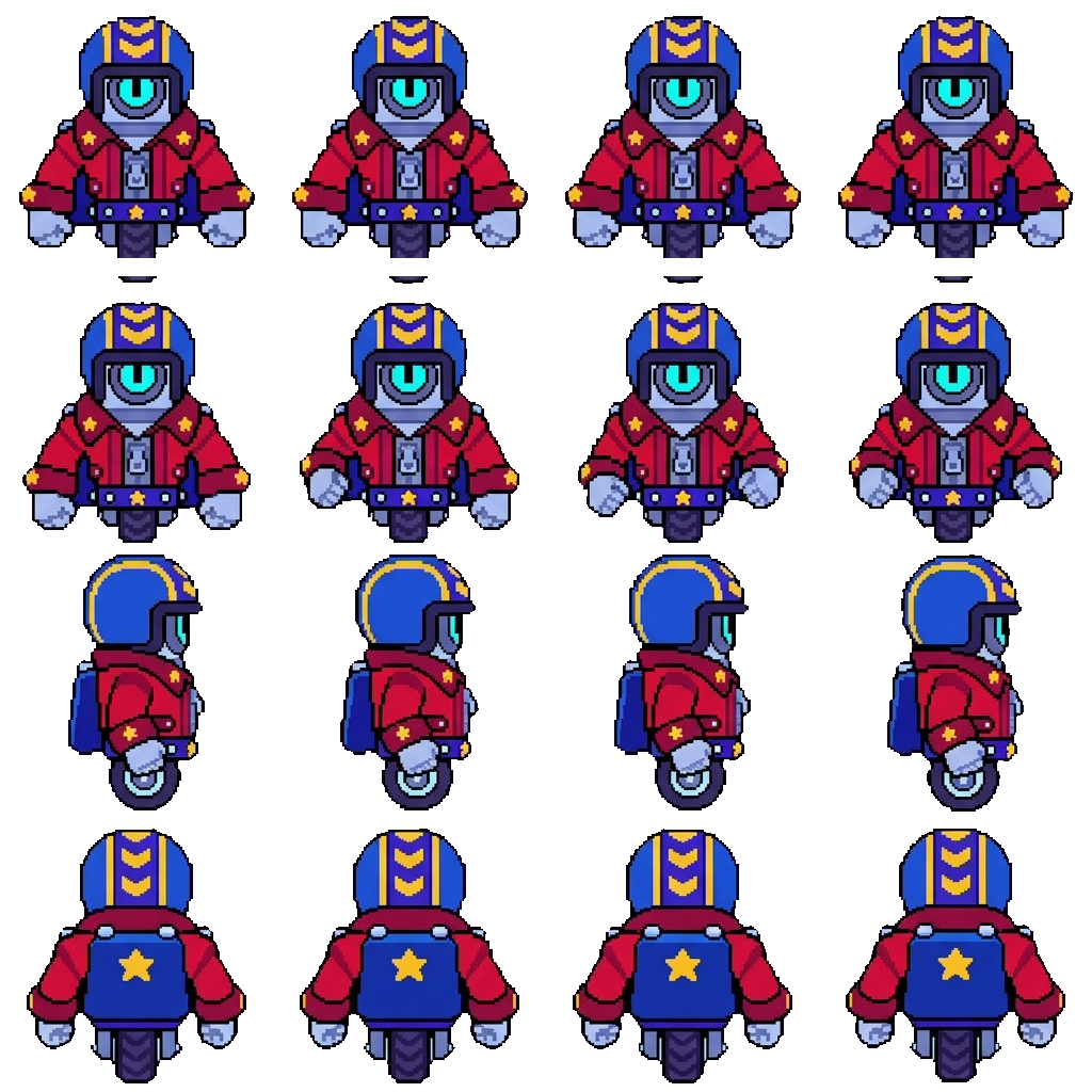 Stu movement sprite