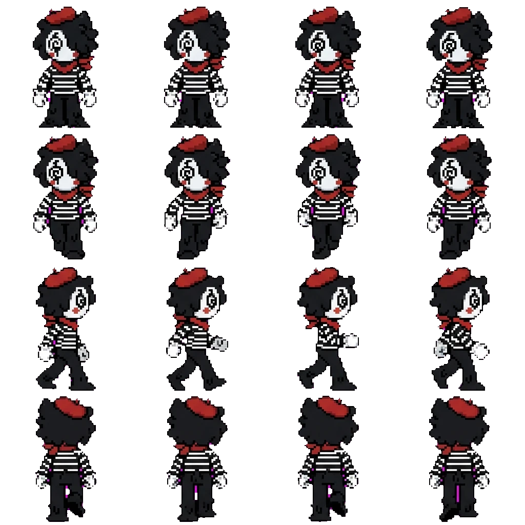 Blot movement sprite