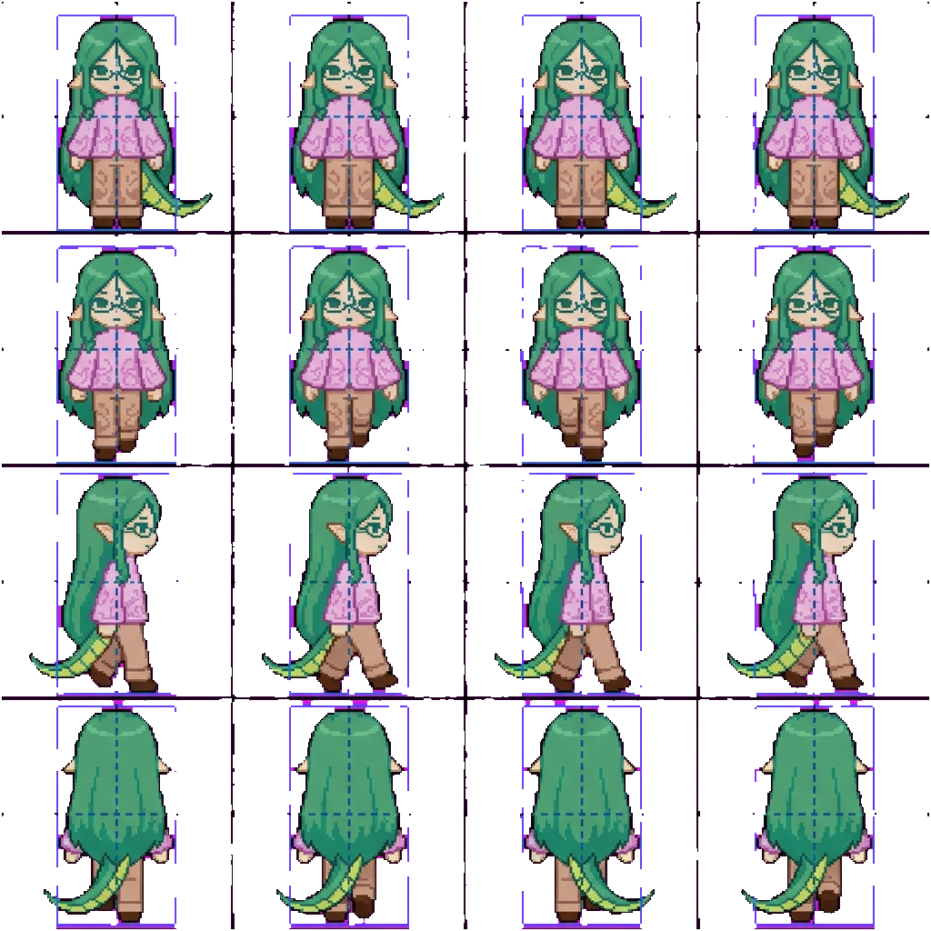 Sell movement sprite
