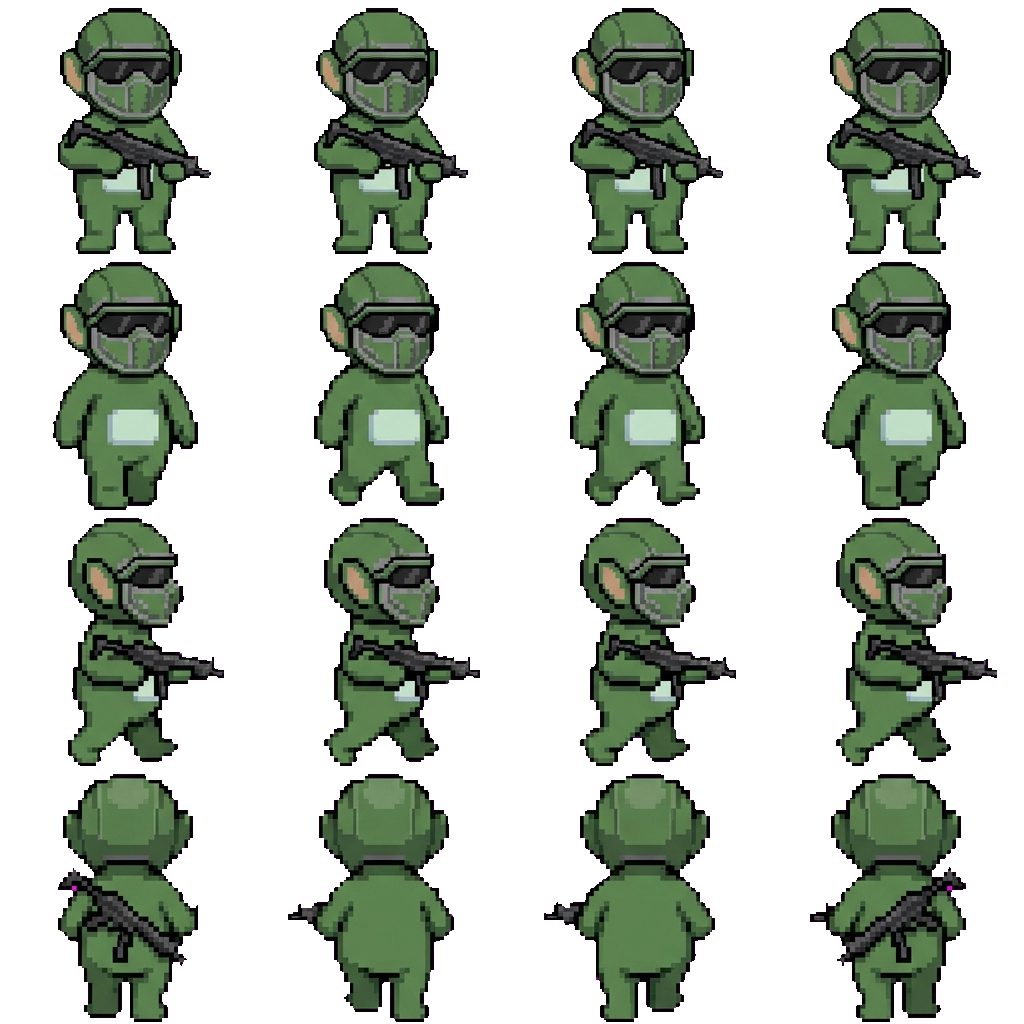Miles movement sprite