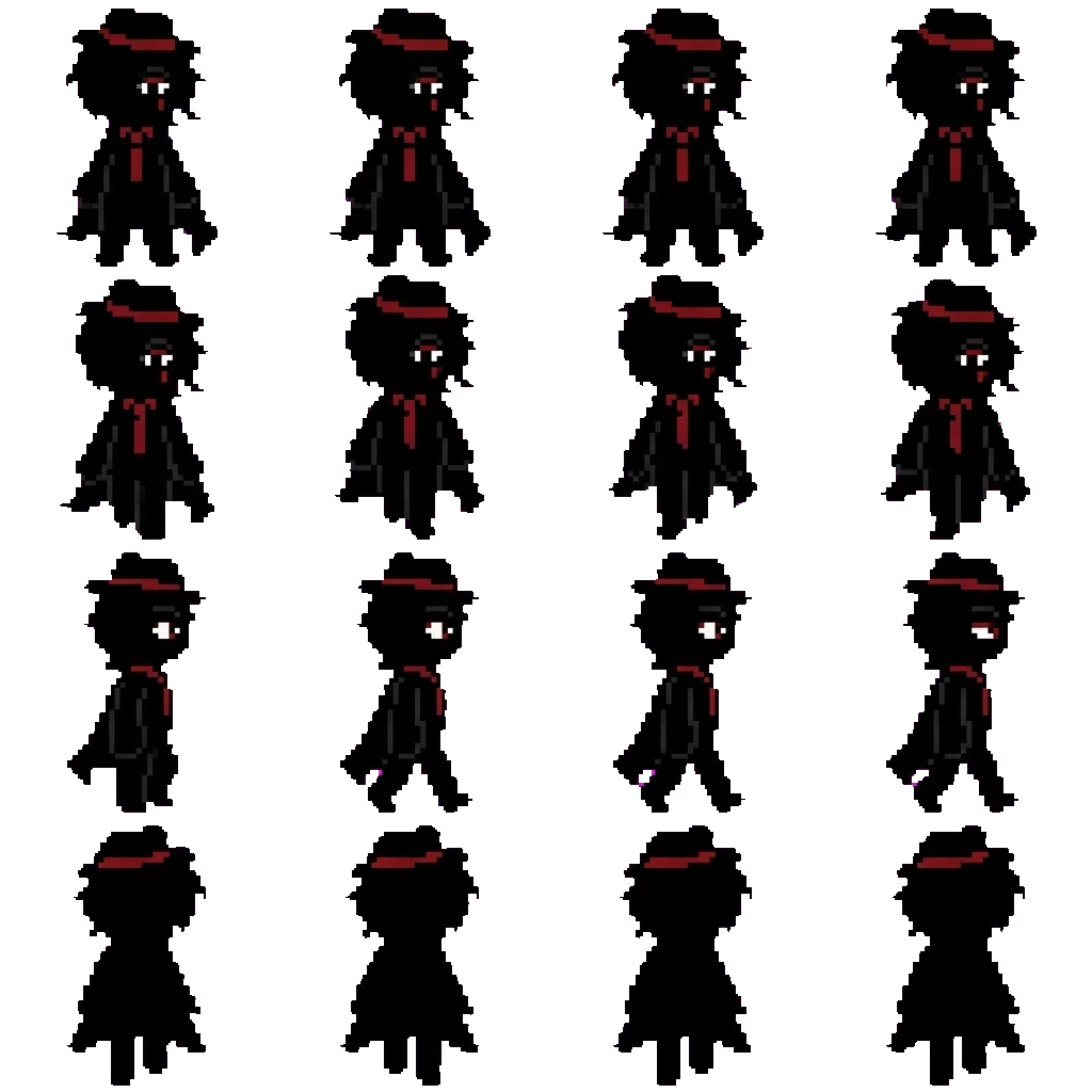 Shadow Man movement sprite