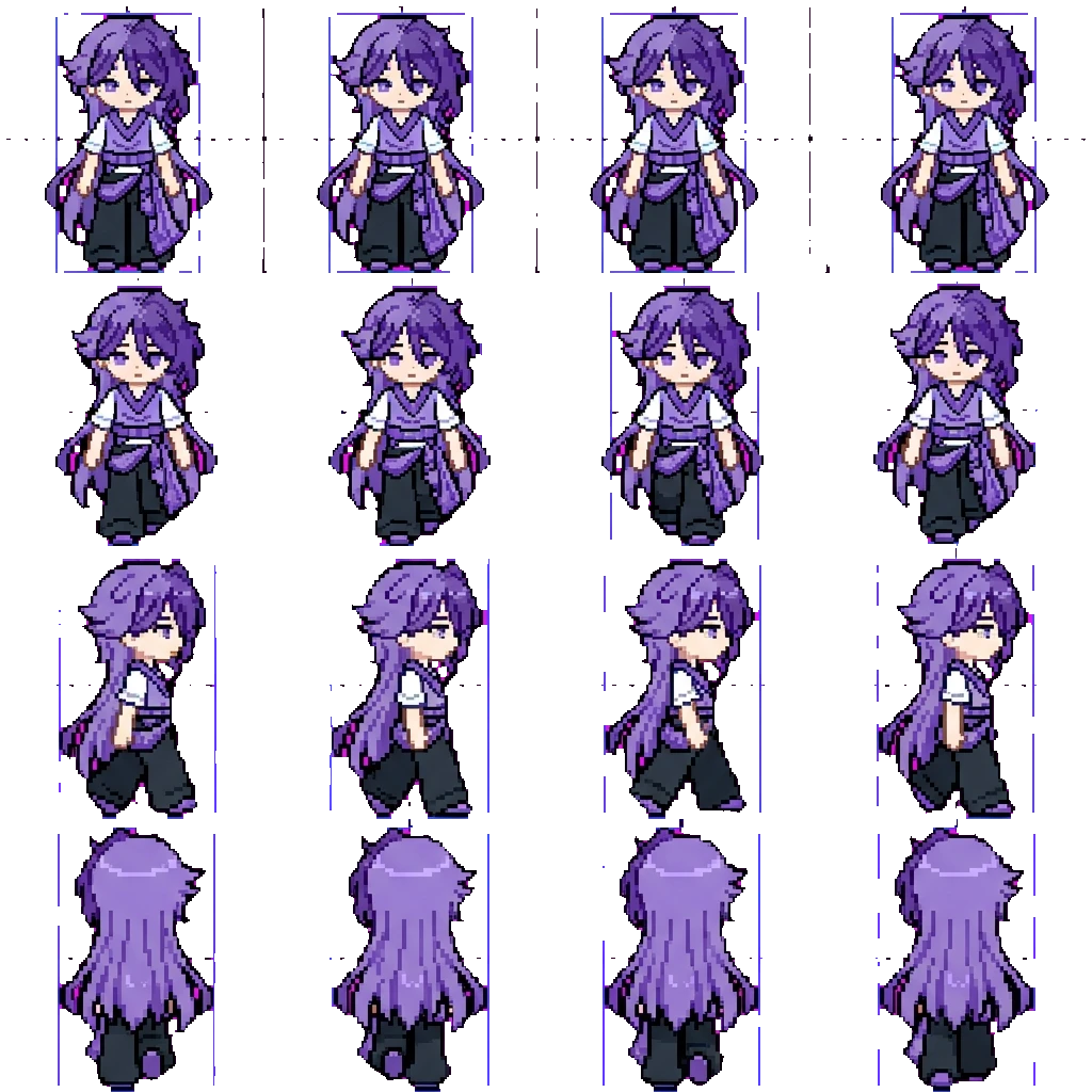 Jin movement sprite