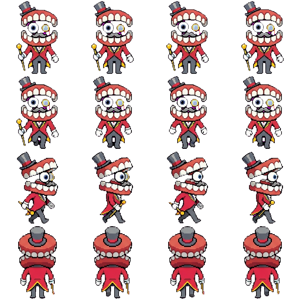 Caine movement sprite