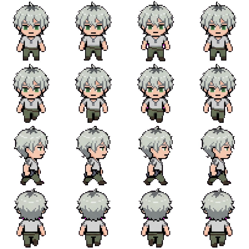 Dewey movement sprite