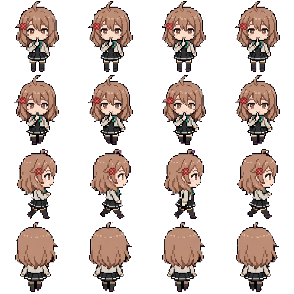 Masha movement sprite