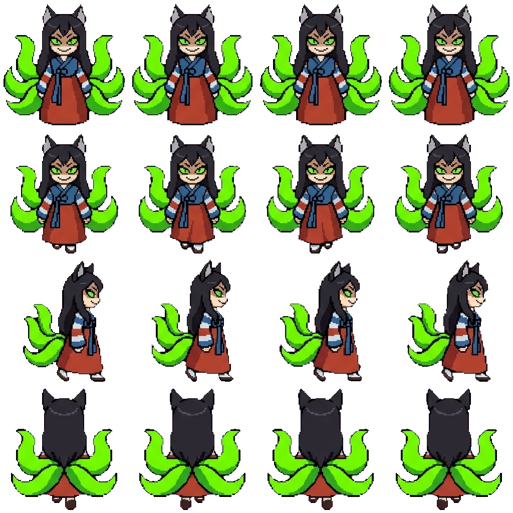 SCP-953 "Kitsune" movement sprite