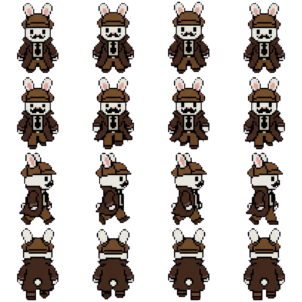 Barney movement sprite