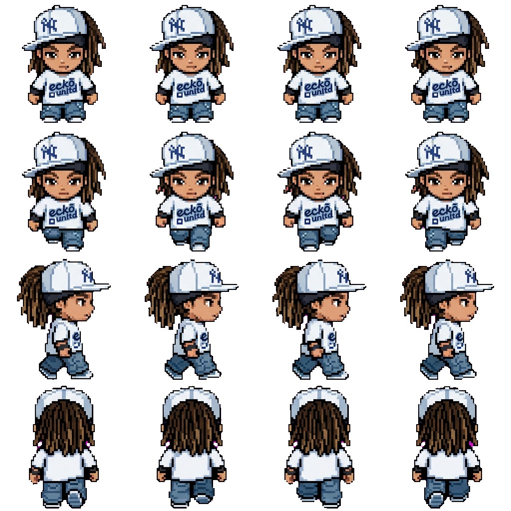 Tom Kaulitz movement sprite