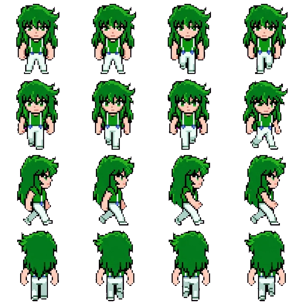 Shun movement sprite