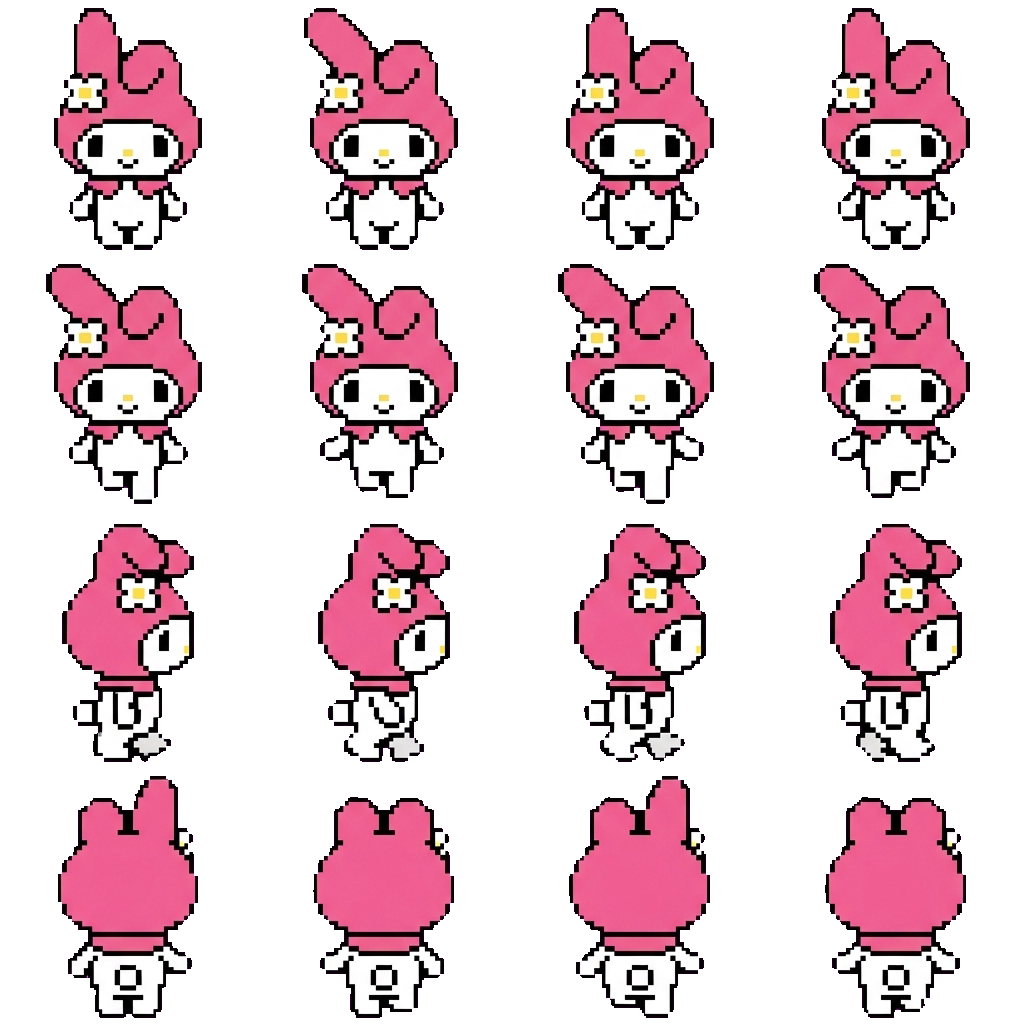 My melody' movement sprite