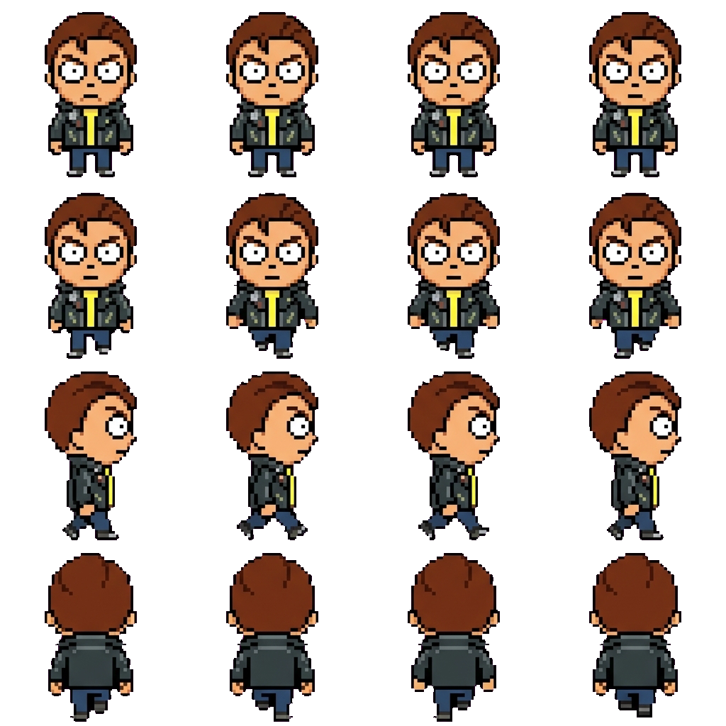 Boss morty movement sprite