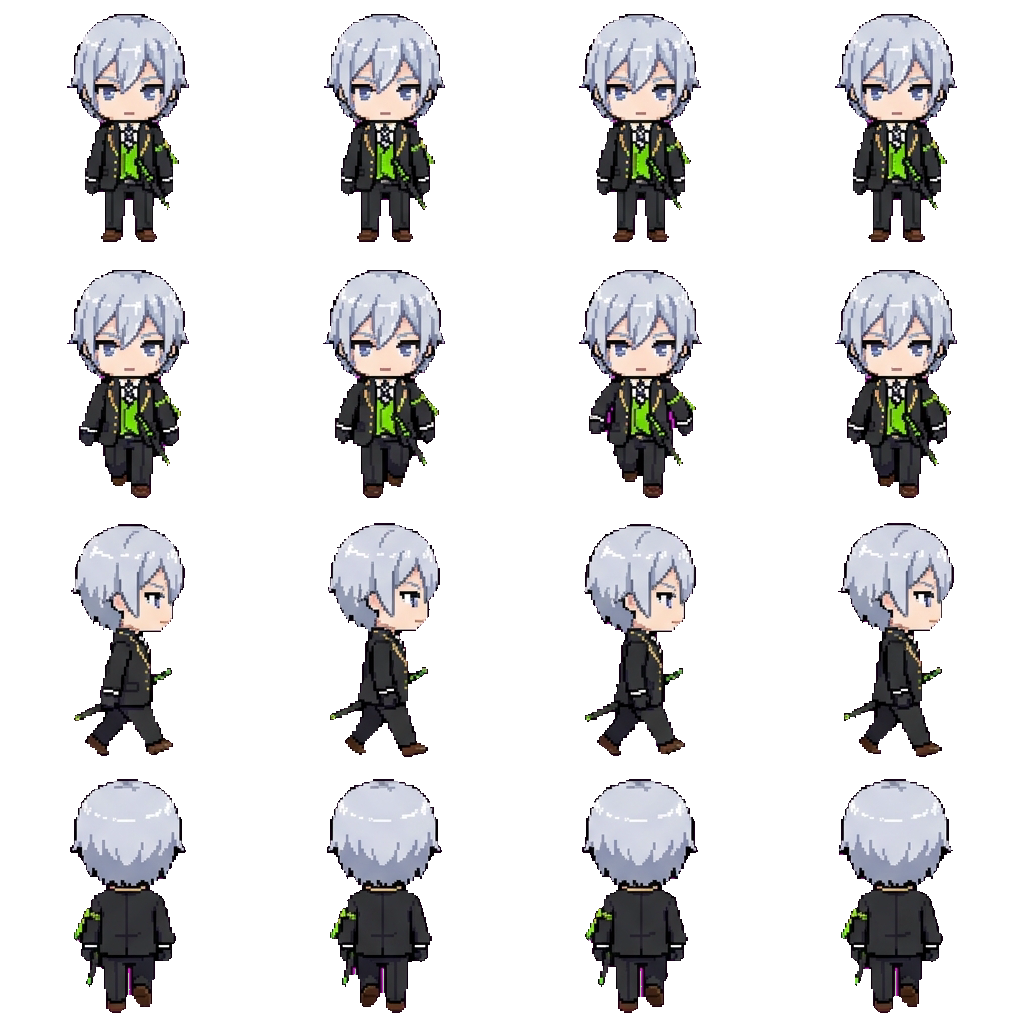 Silver vanrouge movement sprite