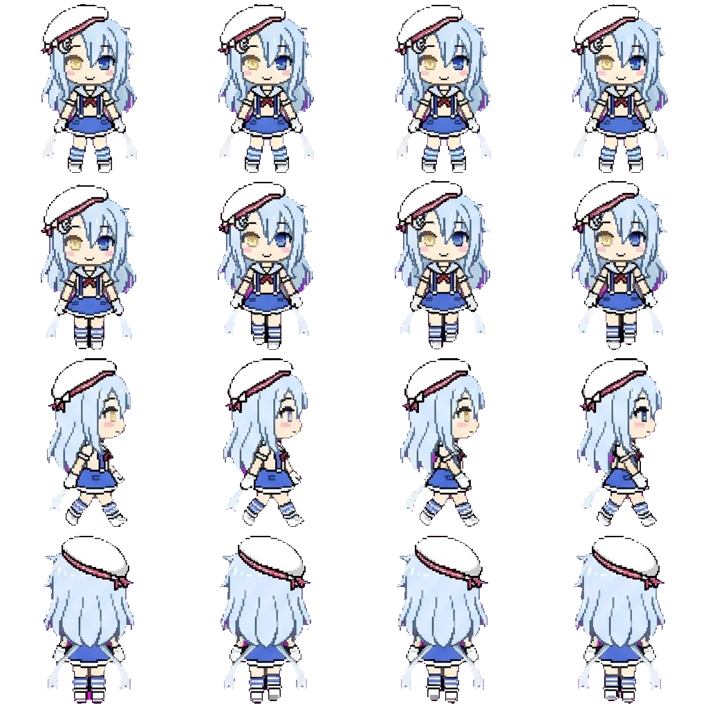 Betty movement sprite