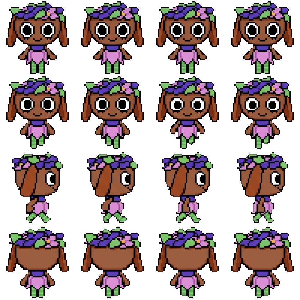 Bassie Bloomington movement sprite