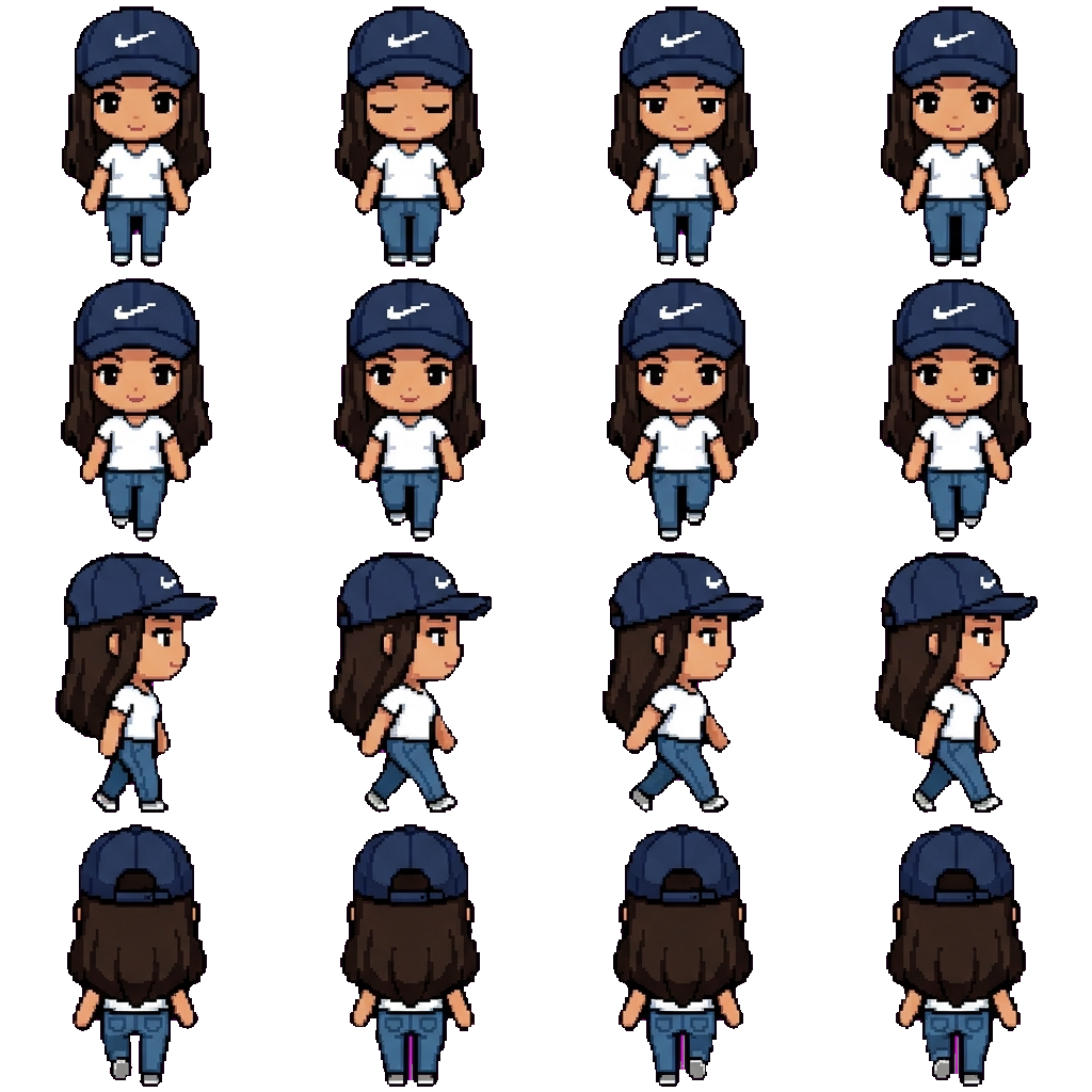 Rainbow Henry movement sprite