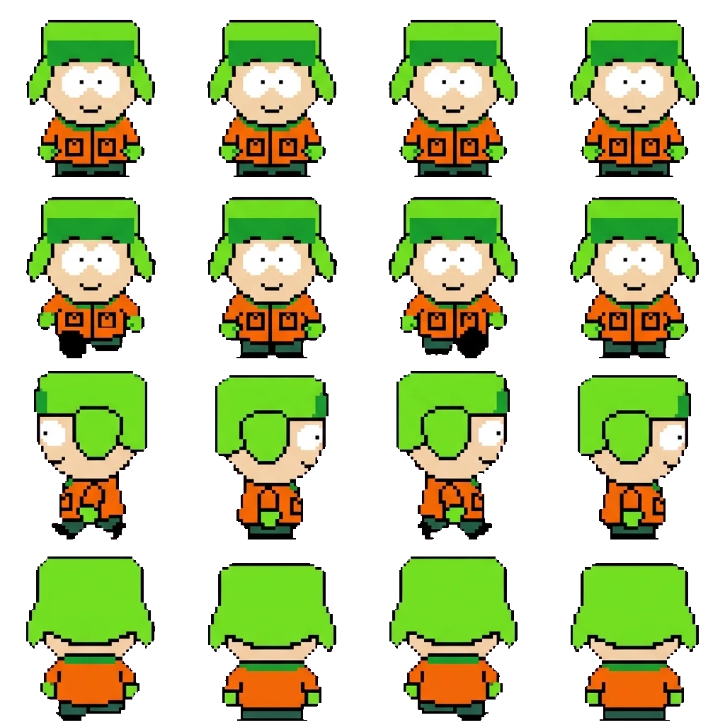 Kyle movement sprite