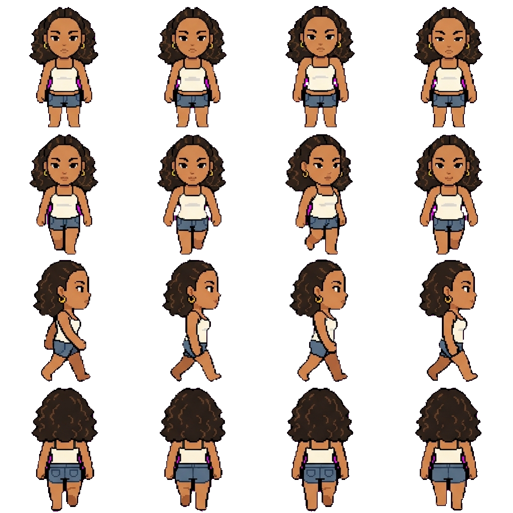 Tamara movement sprite