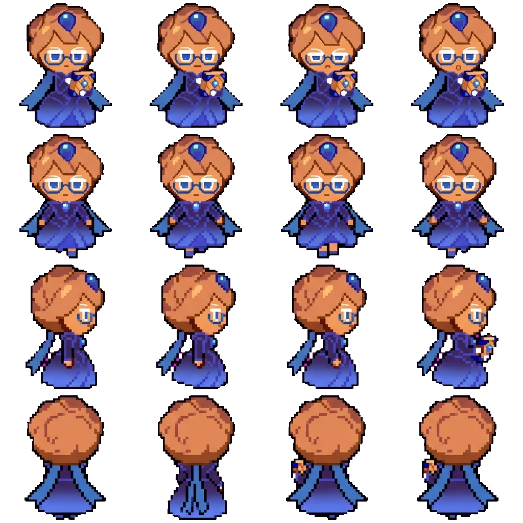 Blueberry Pie movement sprite