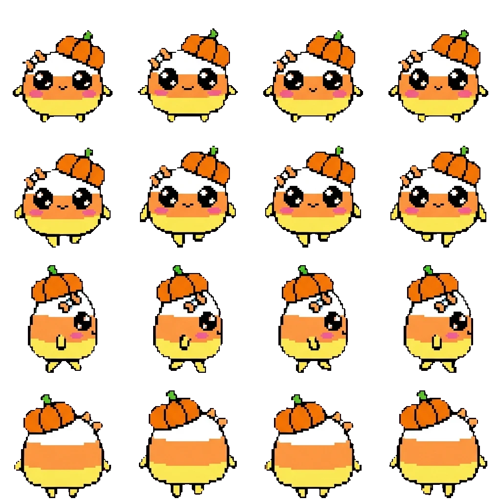 Candycorn movement sprite