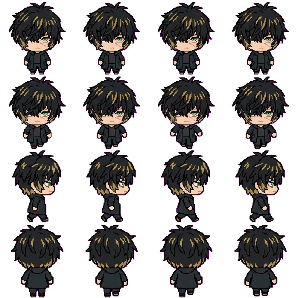 Towa movement sprite