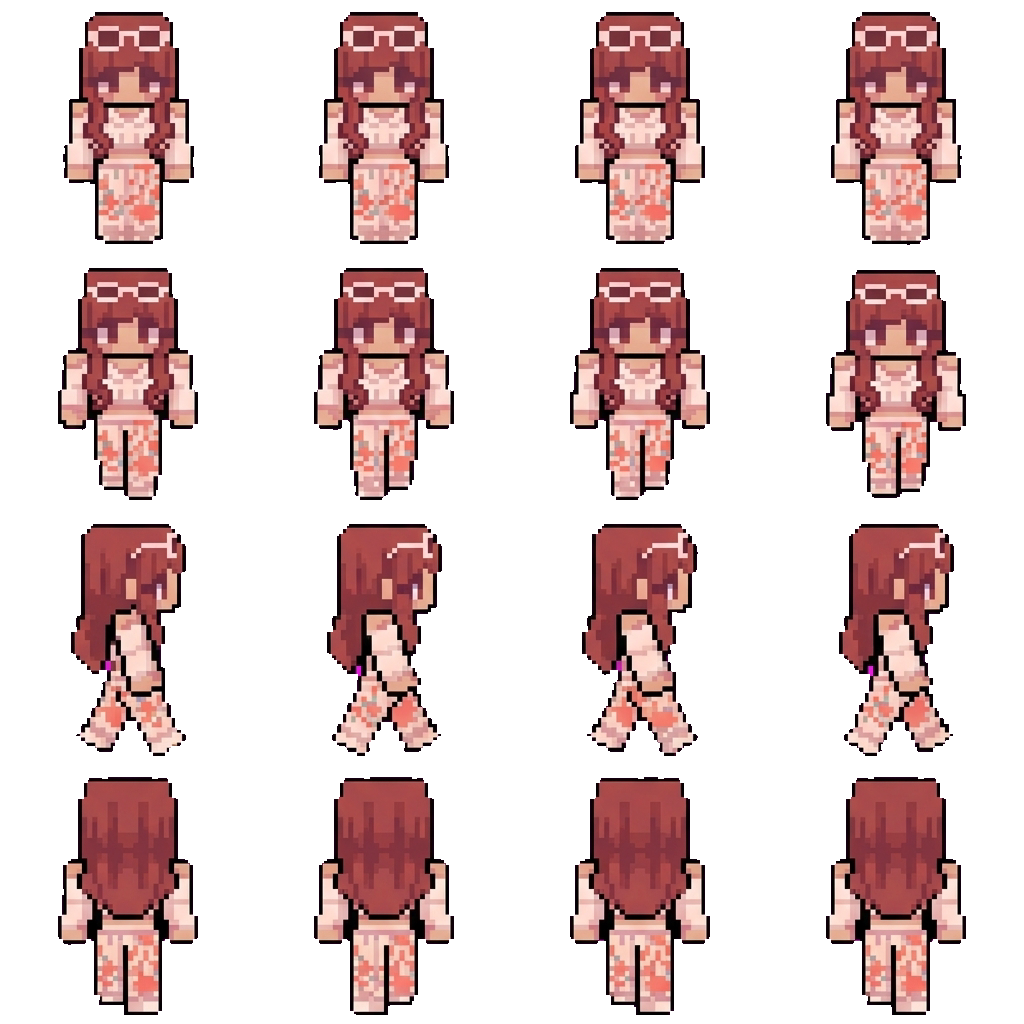 Lana movement sprite