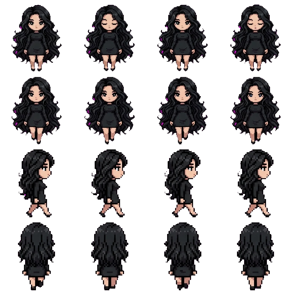 Эрика movement sprite