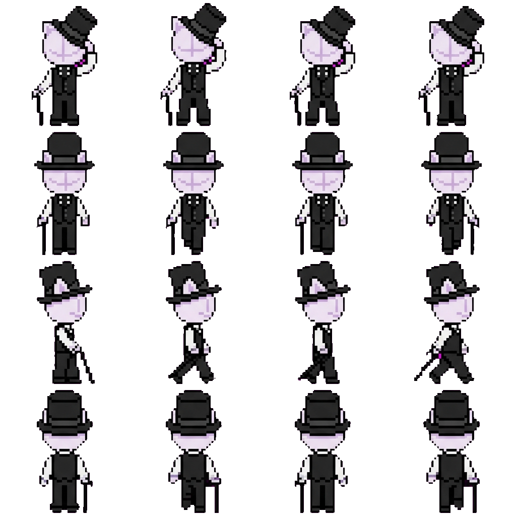 Y/N movement sprite