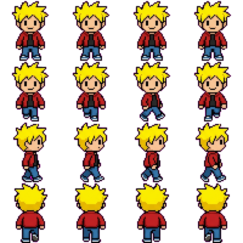 Ralph movement sprite