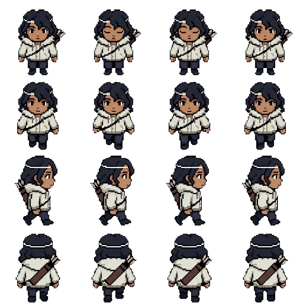 Bianca di Angelo movement sprite