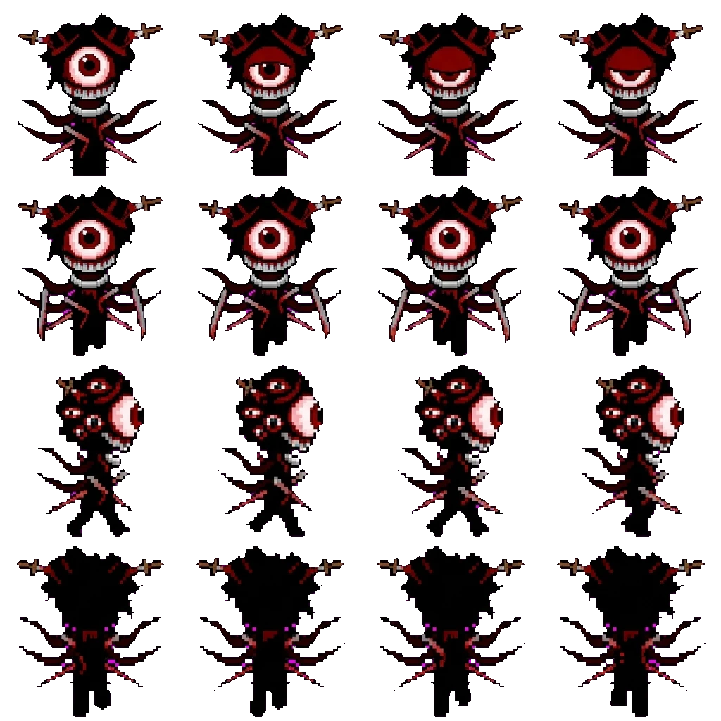 Mr. Black Phase 9 GGTP movement sprite