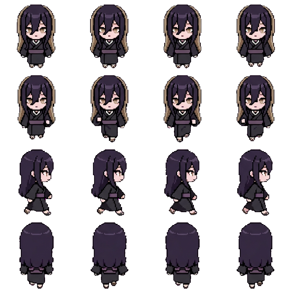 Bernadette movement sprite