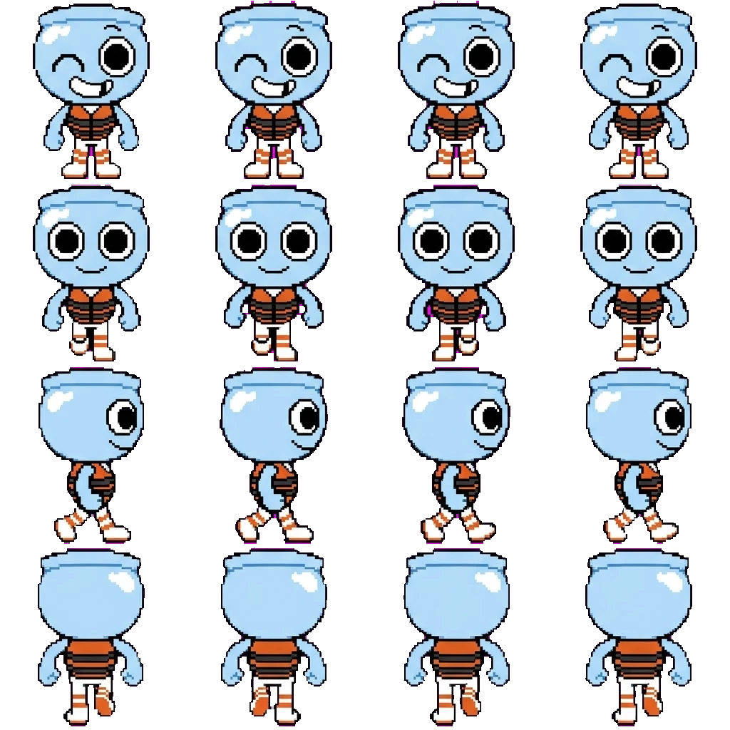 Finn movement sprite