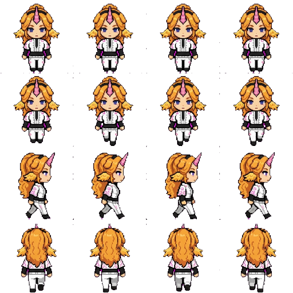 Katie movement sprite