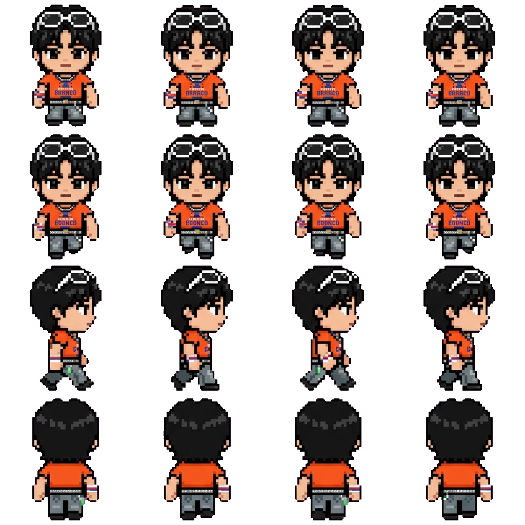 Taki movement sprite