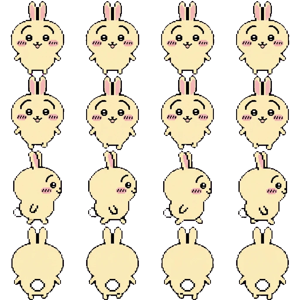 Usagi movement sprite