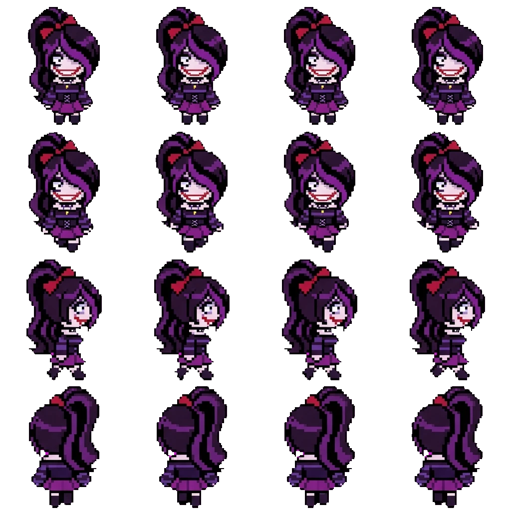 Nina the killer movement sprite