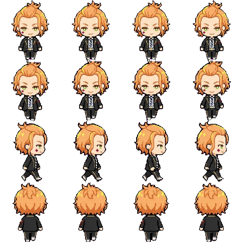 Cater movement sprite