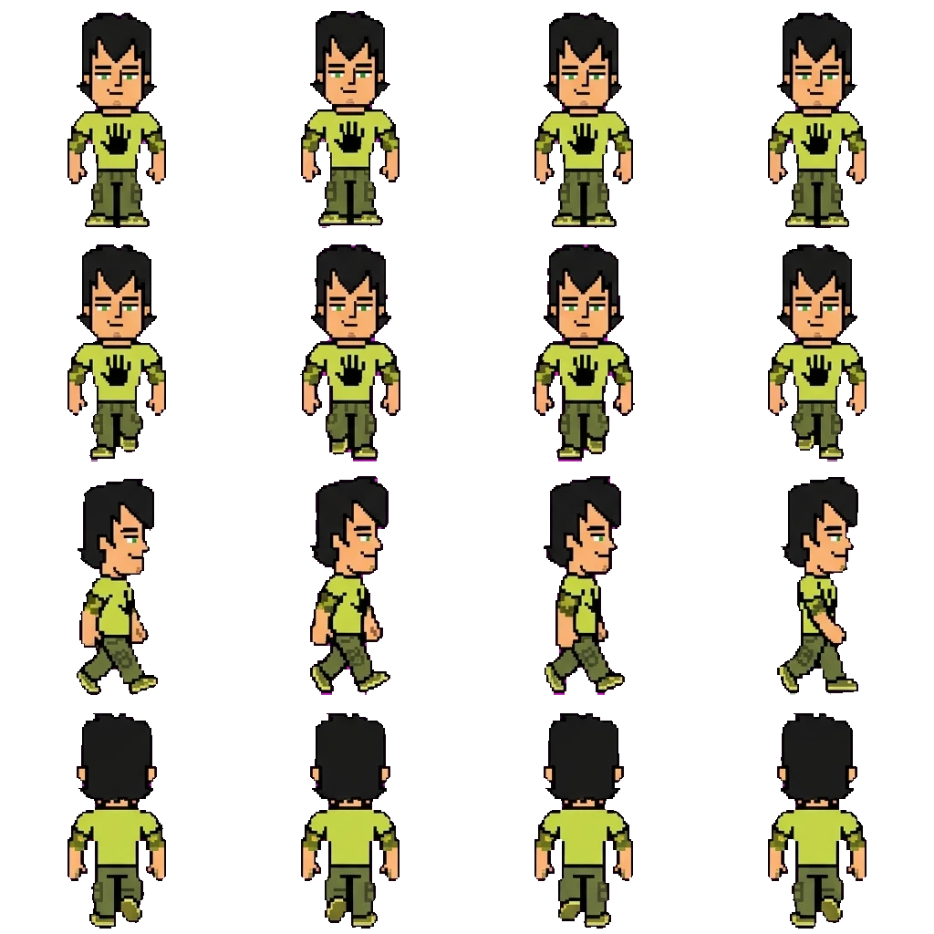 Trent movement sprite