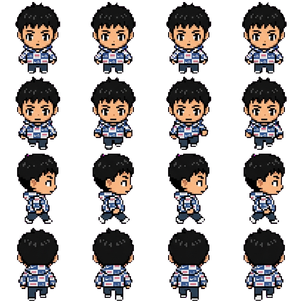 Langlang movement sprite