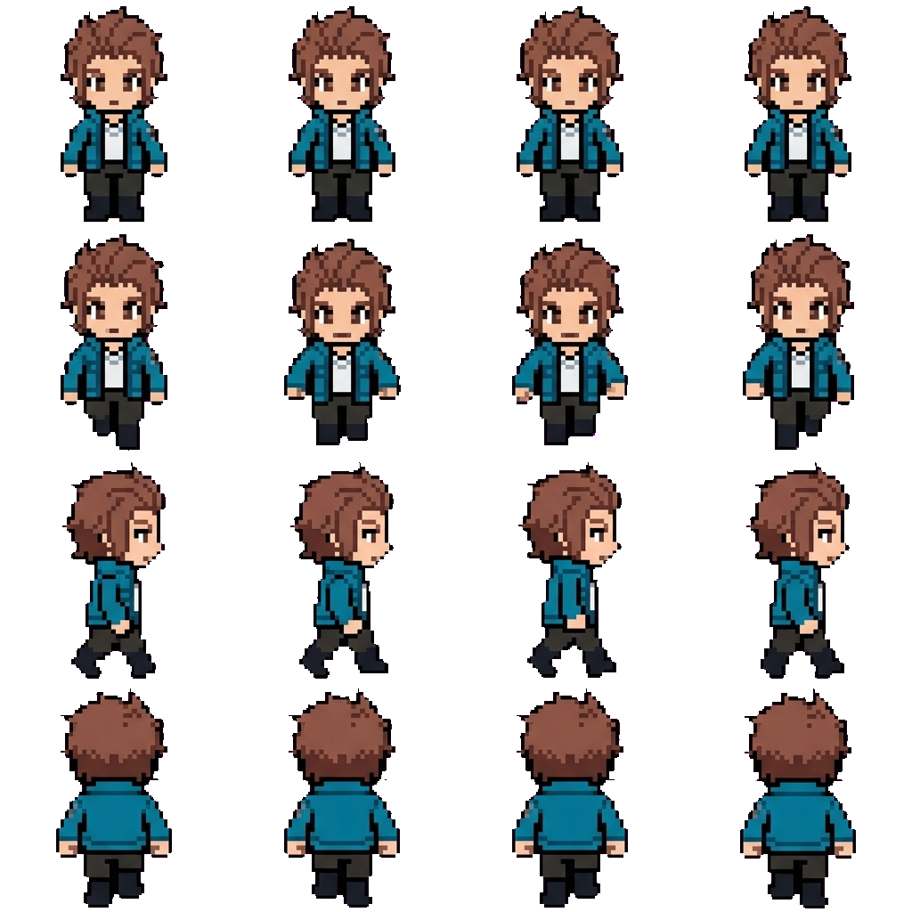 Jin movement sprite
