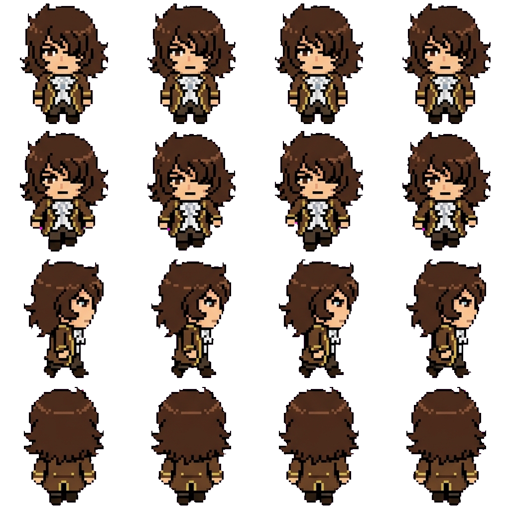 André Grandier movement sprite