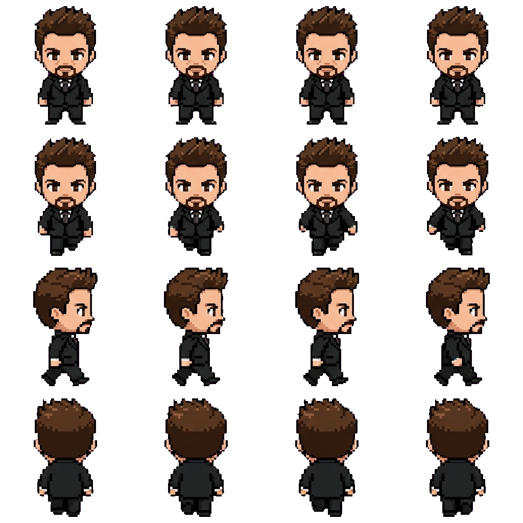 Tony movement sprite