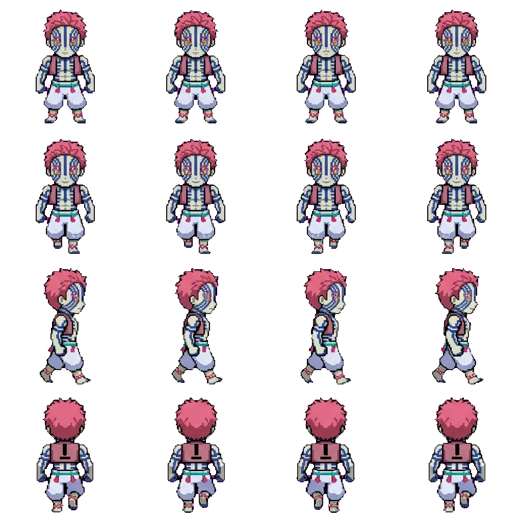 Akaza movement sprite