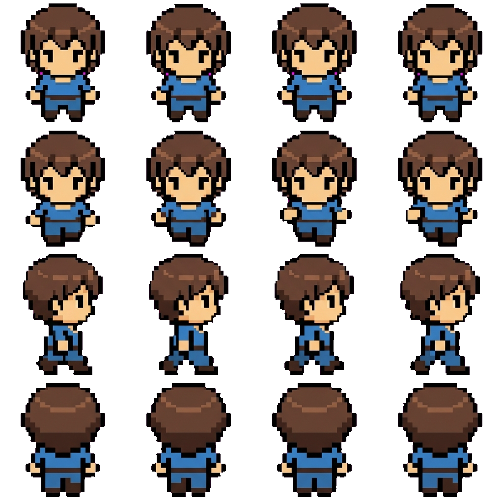 Clousha movement sprite
