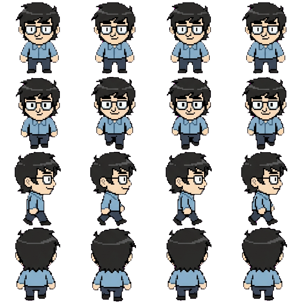 Sam movement sprite