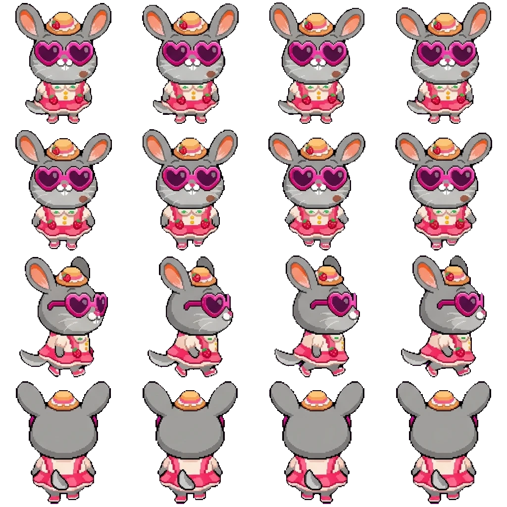 Sweet Seed movement sprite