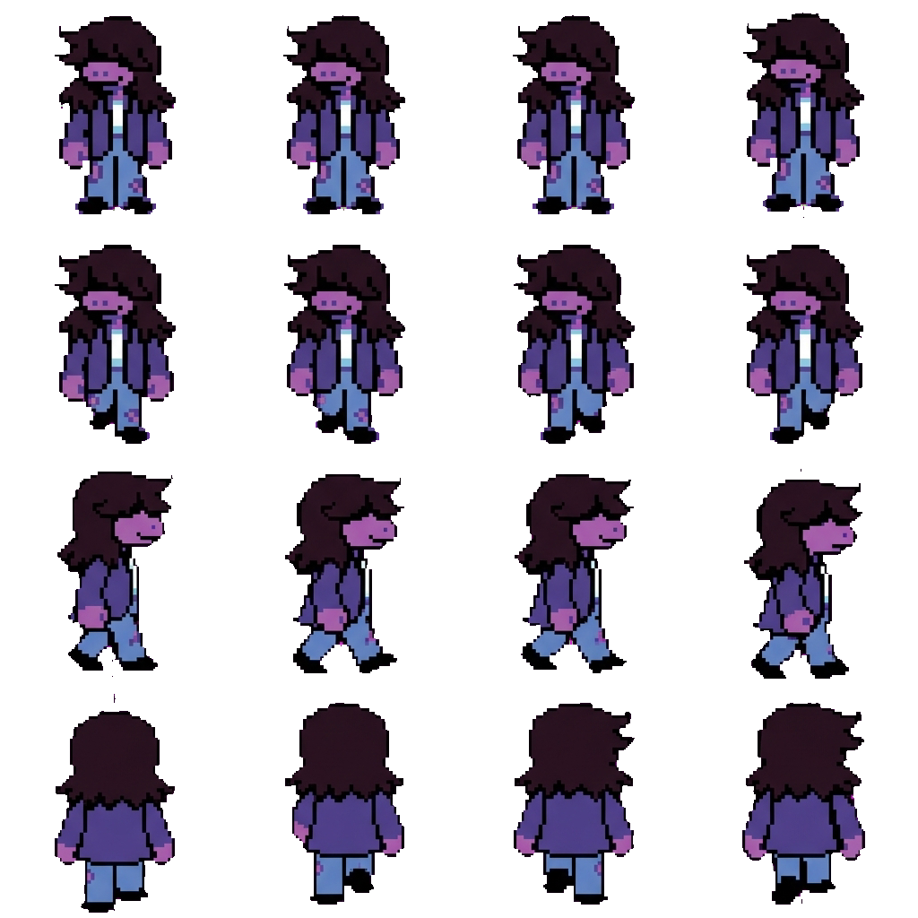 Sussie movement sprite