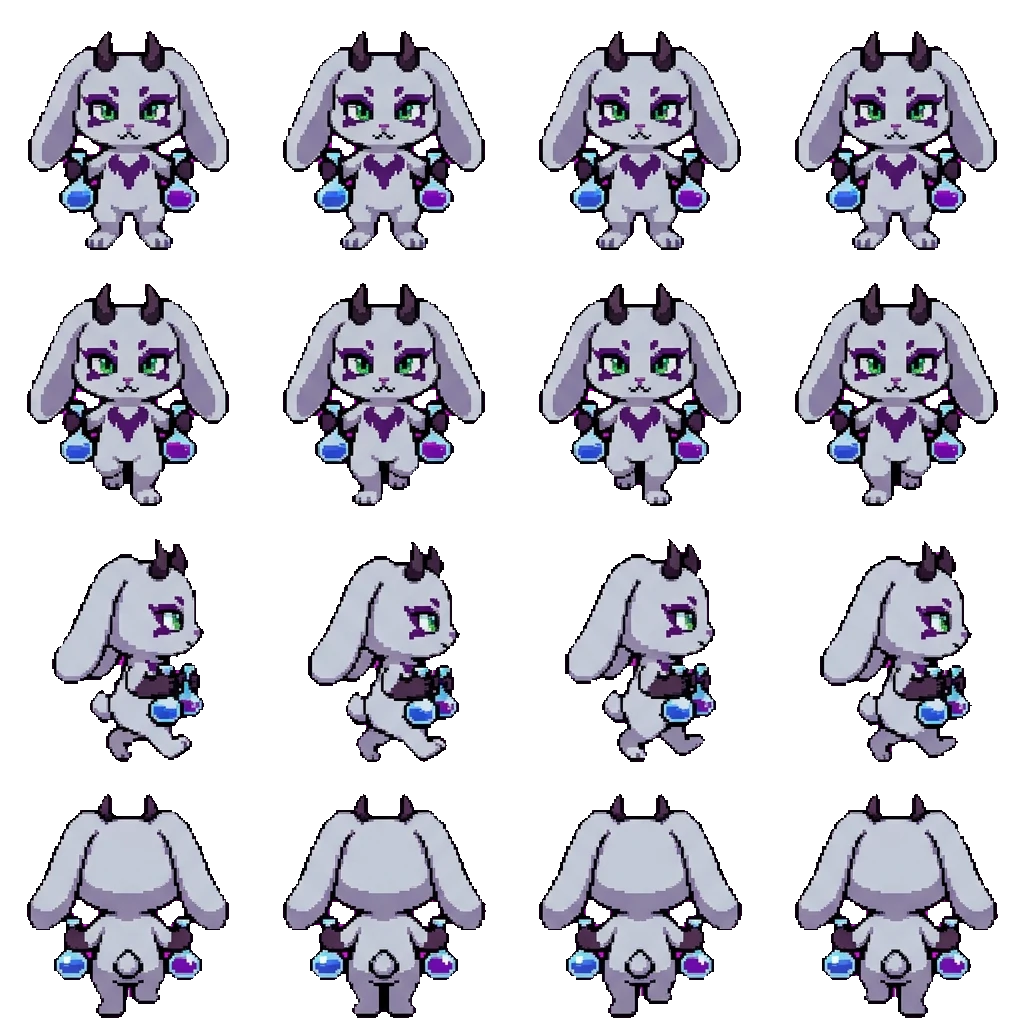 Bläschen movement sprite